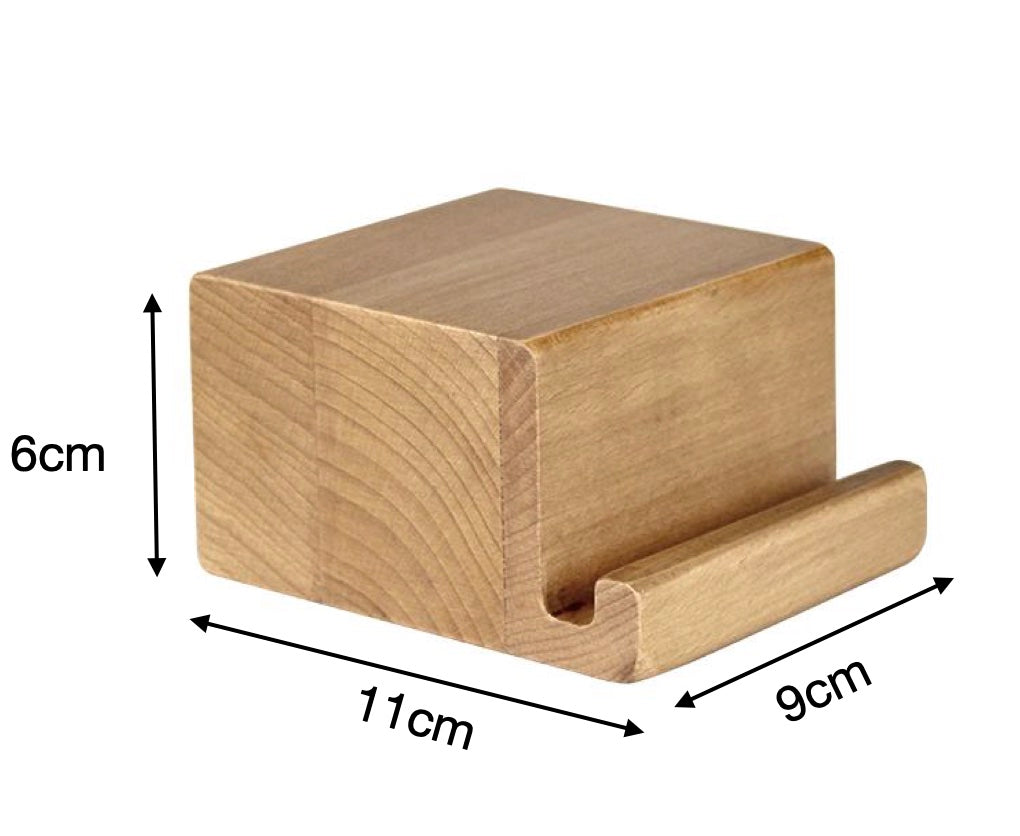 Wood Block Record Holder
