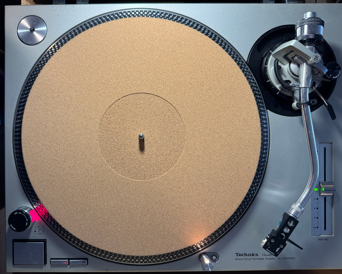 Turntable Mat - Warm Cork