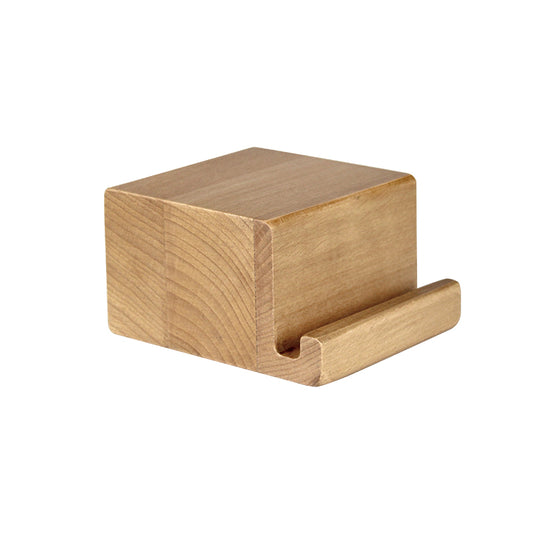 Wood Block Record Holder
