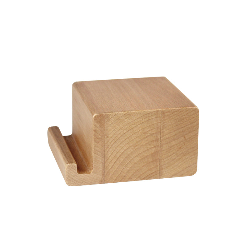 Wood Block Record Holder
