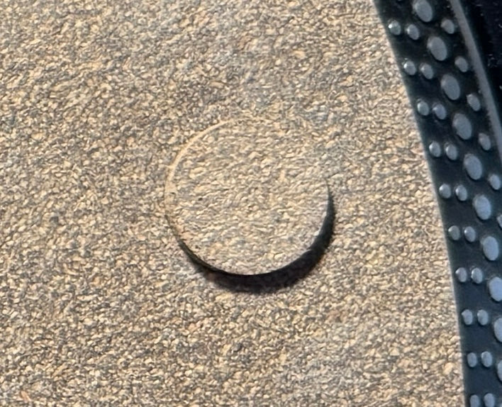 Turntable Mat - Cork with Isolation Discs