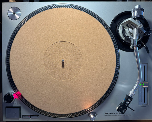 Turntable Mat - Warm Cork