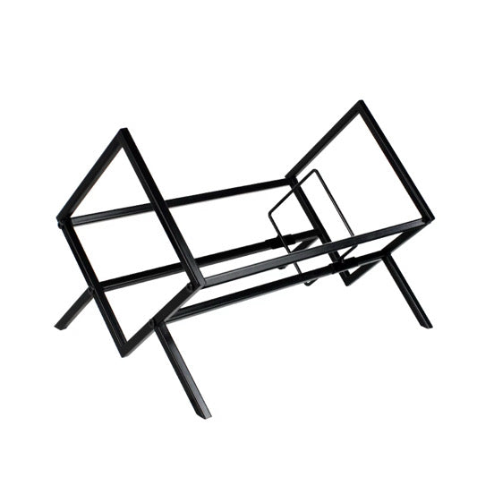 Steel Frame Record Rack