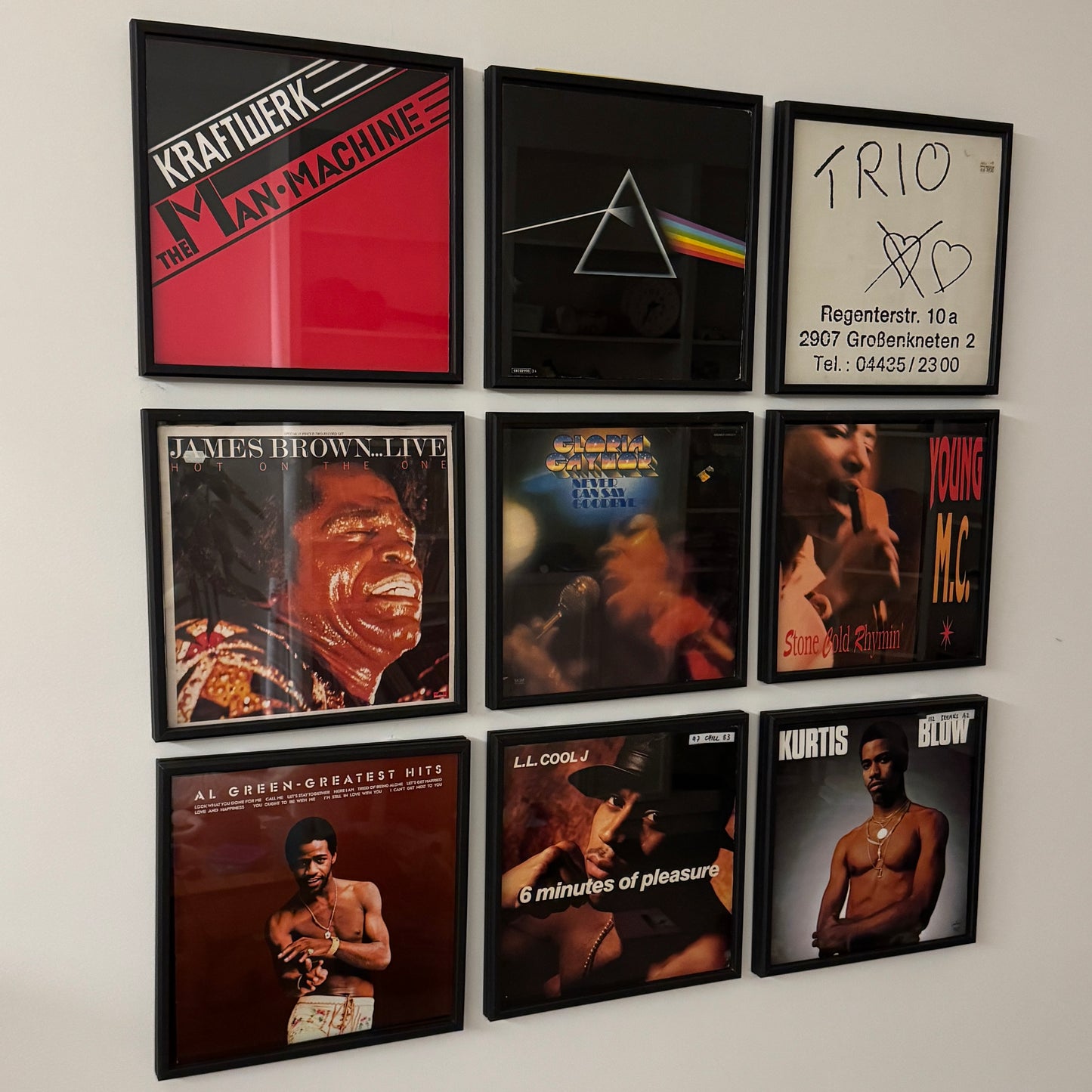 Wall Frame Record Holder